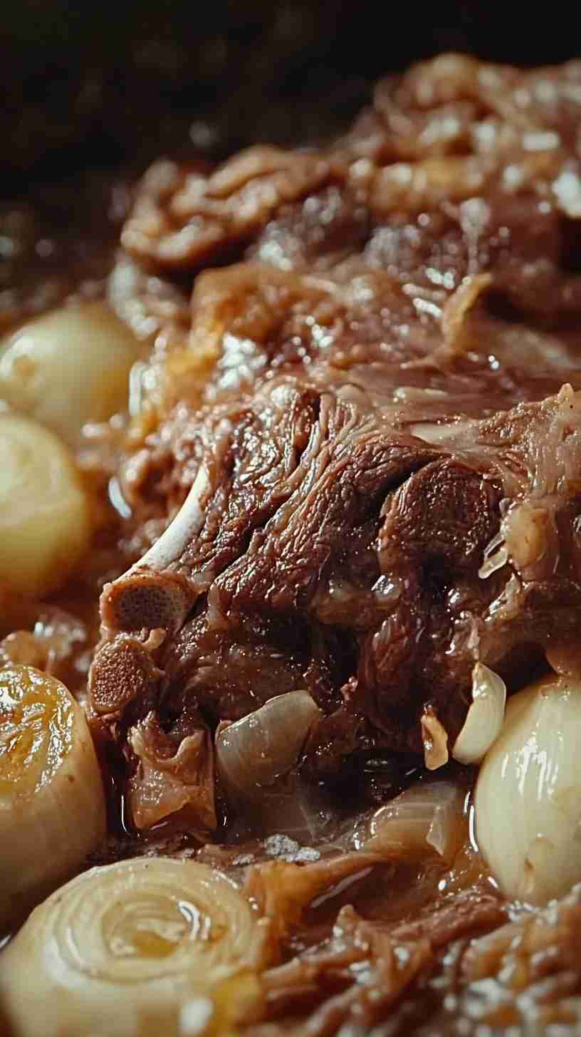 Easy Garlic & Onion Beef Arm Roast in the Slow Cooker Easy Garlic & Onion Beef Arm Roast in the Slow Cooker