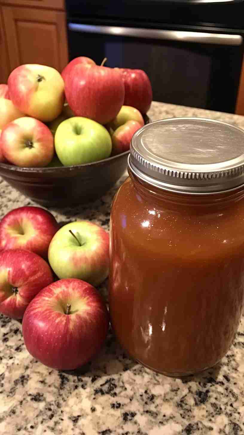 Easy Homemade Apple Butter in the Slow Cooker Easy Homemade Apple Butter in the Slow Cooker