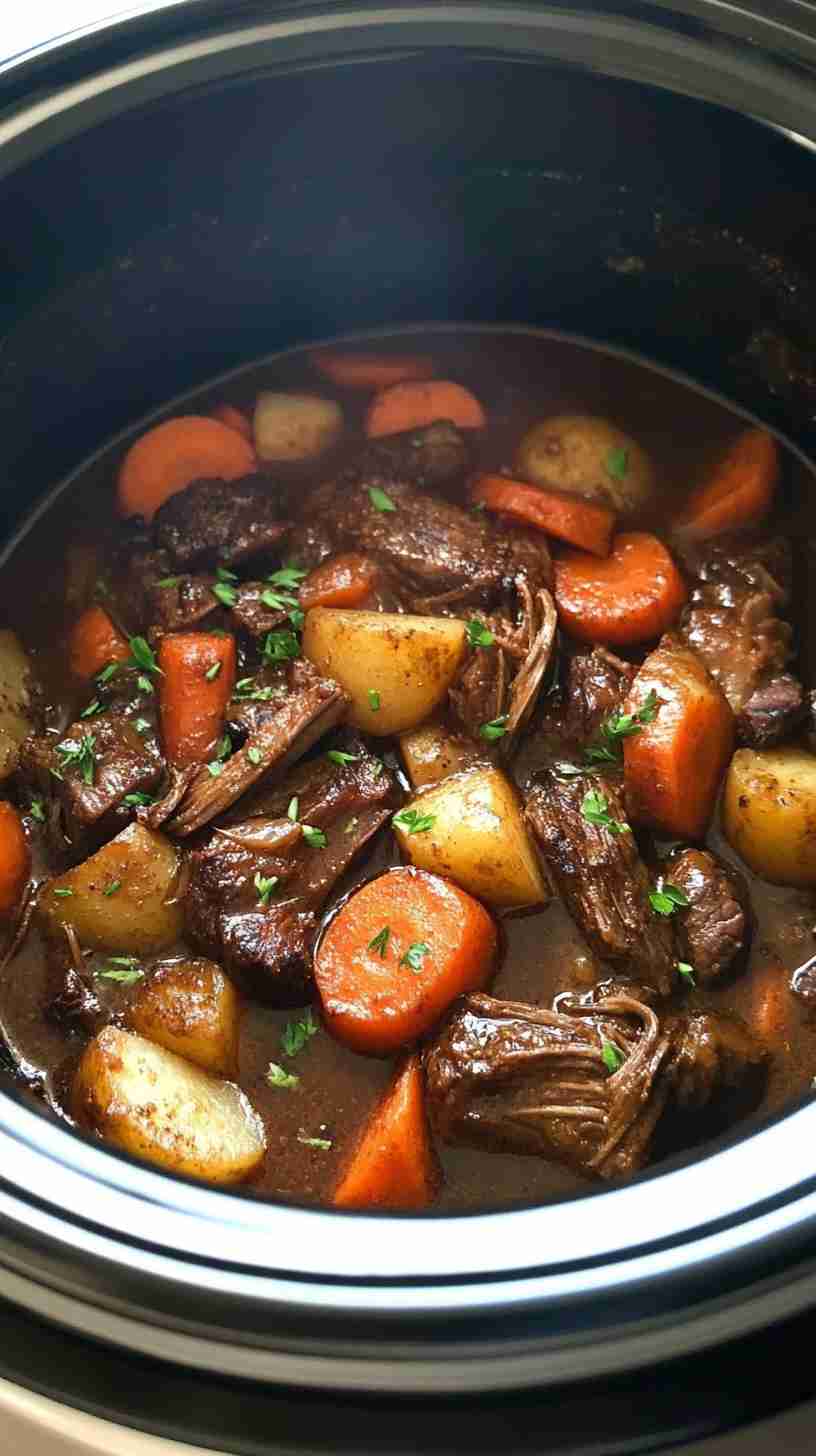 Easy One-Pot Slow Cooker Pot Roast Easy One-Pot Slow Cooker Pot Roast