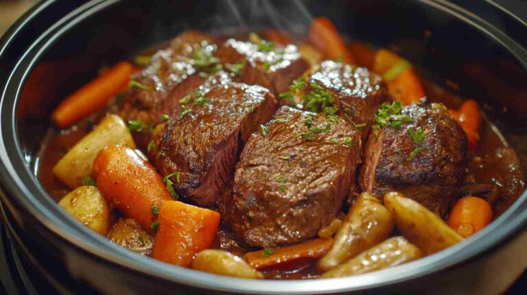 Easy One-Pot Slow Cooker Pot Roast