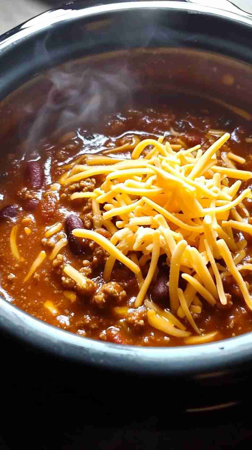Easy Weeknight Slow Cooker Chili Easy Weeknight Slow Cooker Chili