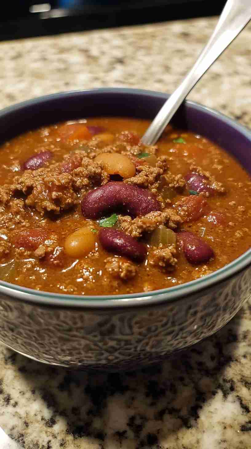 Easy Weeknight Slow Cooker Chili Easy Weeknight Slow Cooker Chili