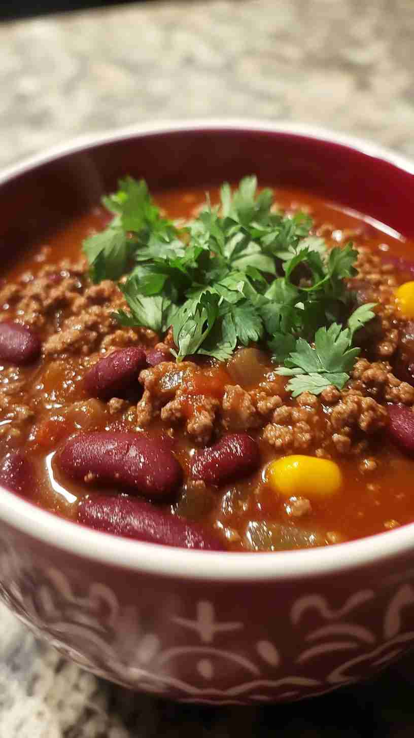 Easy Weeknight Slow Cooker Chili Easy Weeknight Slow Cooker Chili