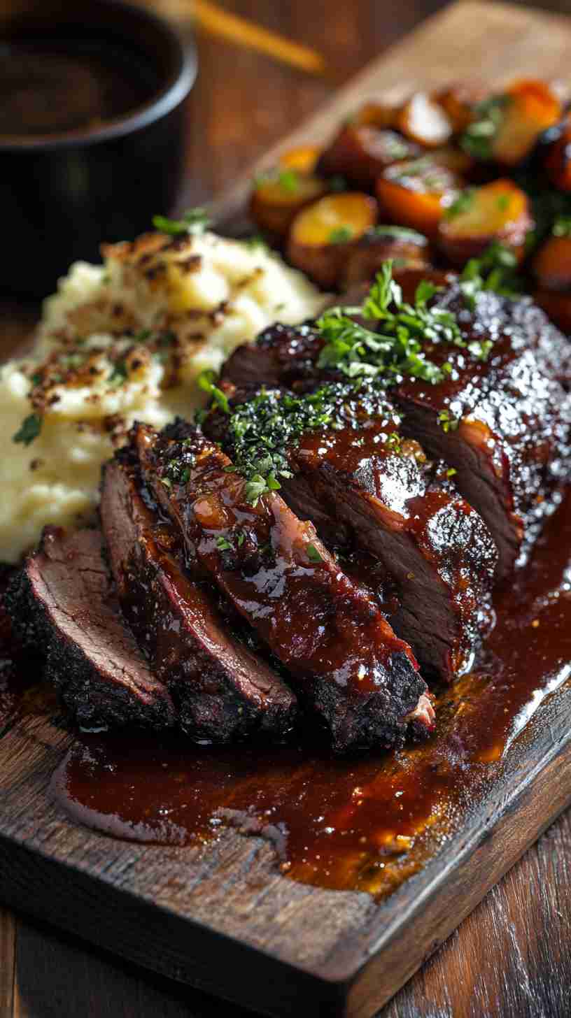Fall-Apart Slow Cooker BBQ Brisket Perfection
