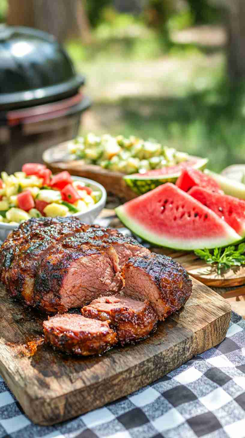 Fall-Off-the-Bone Slow Cooker BBQ Pork Tenderloin