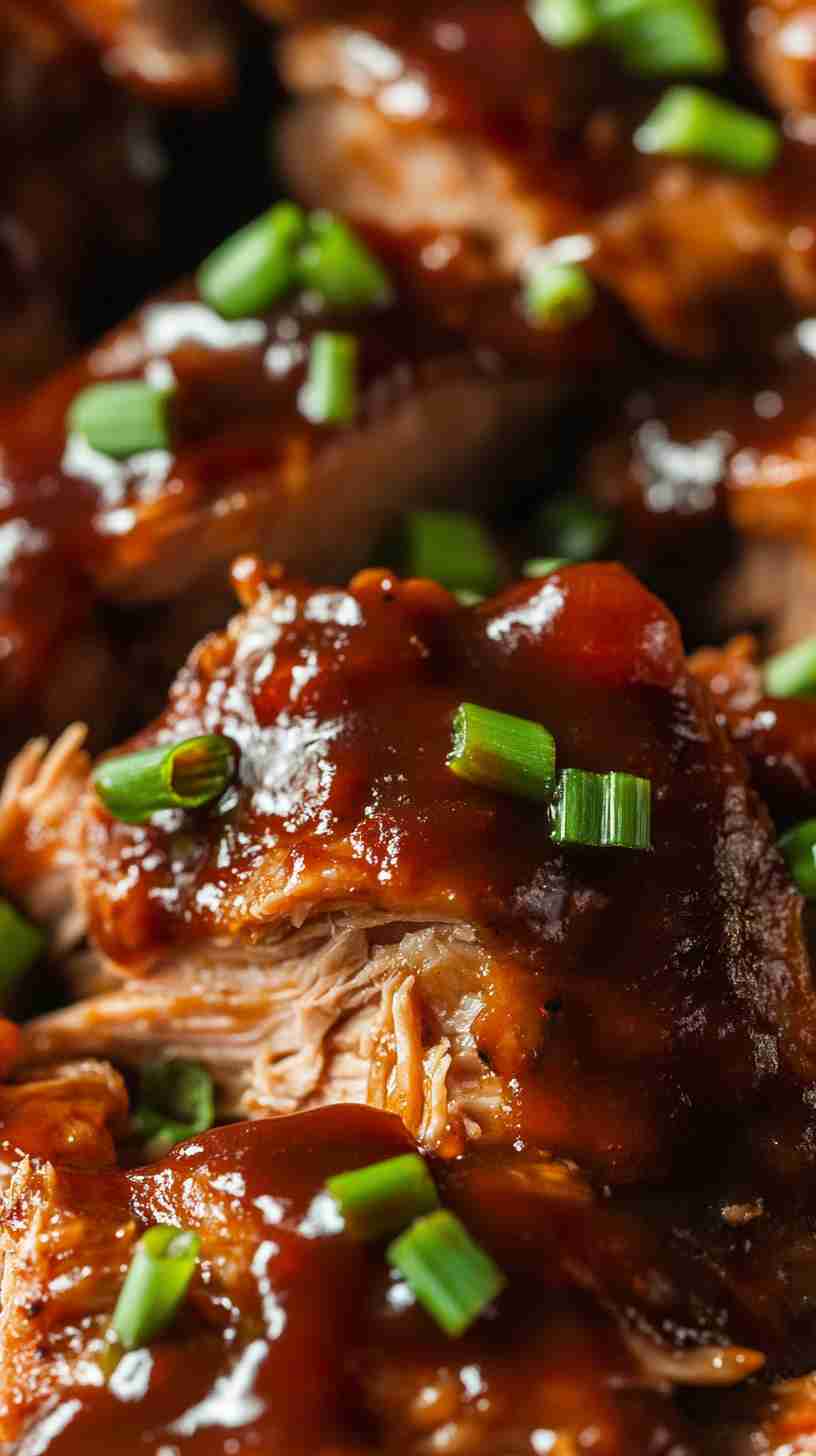 Fall-Off-the-Bone Slow Cooker BBQ Pork Tenderloin