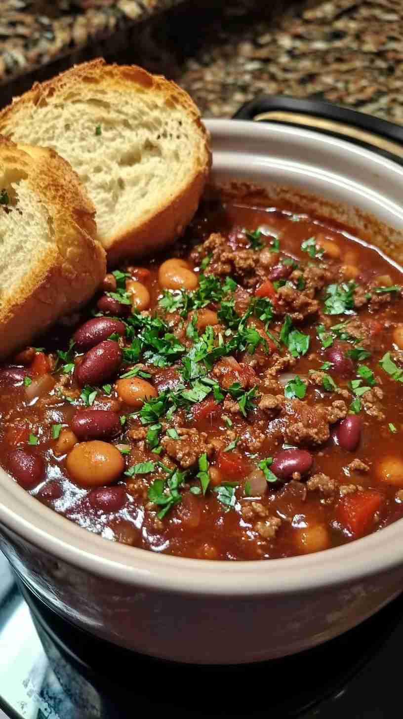 Family-Favorite Crock Pot Chili Recipe