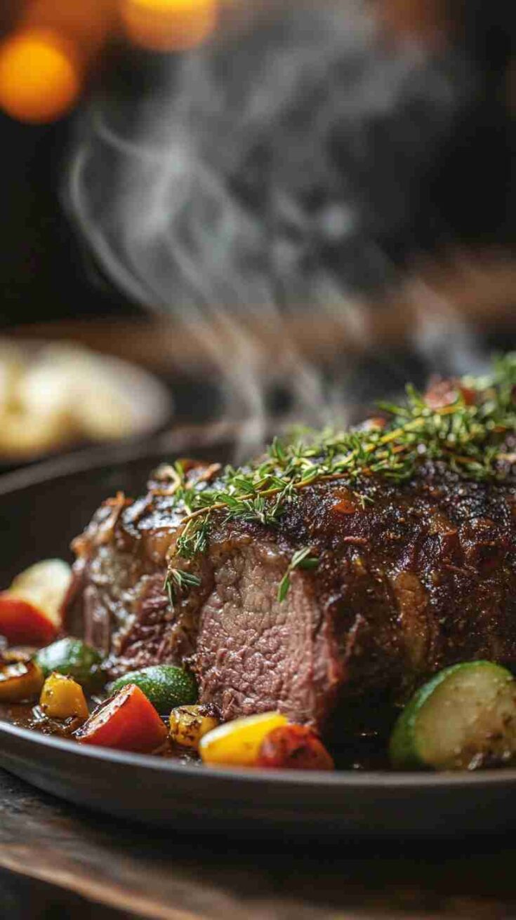 Hearty Crock Pot Arm Roast with Potatoes and Carrots