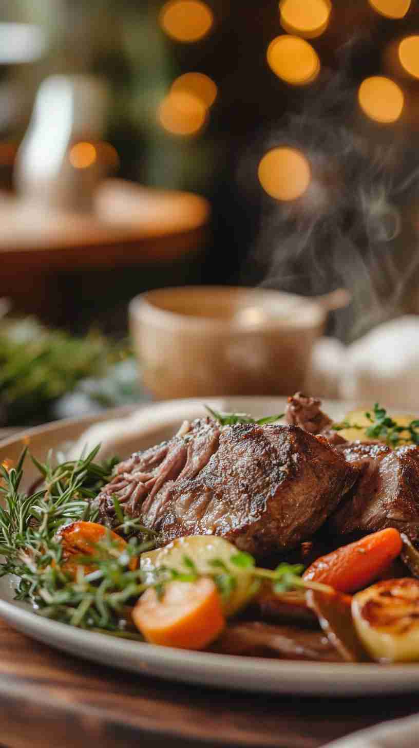 Hearty Crock Pot Arm Roast with Potatoes and Carrots