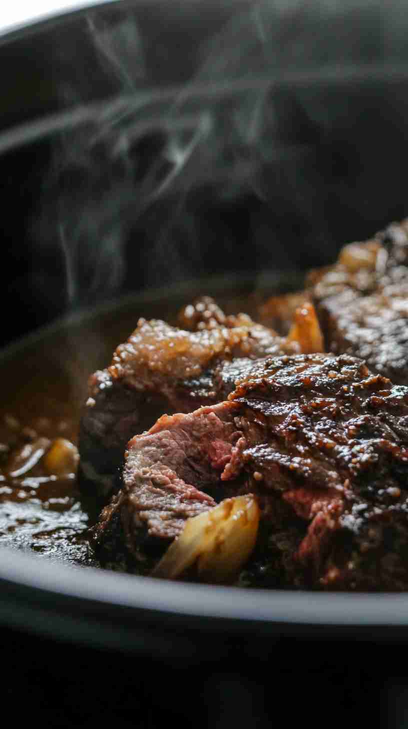 Hearty Crock Pot Beef Arm Roast with Gravy