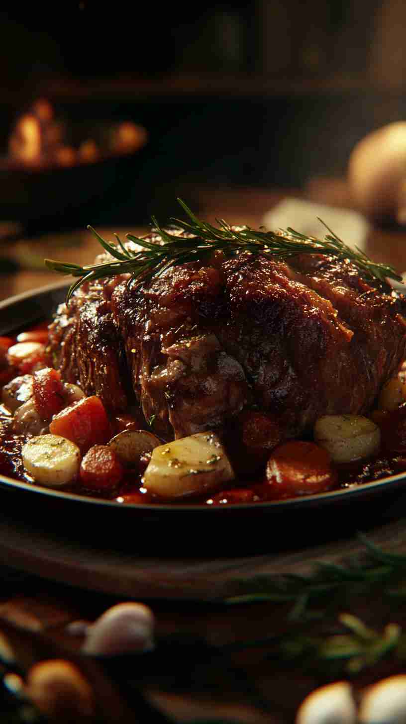 Hearty Homestyle Crock Pot Roast