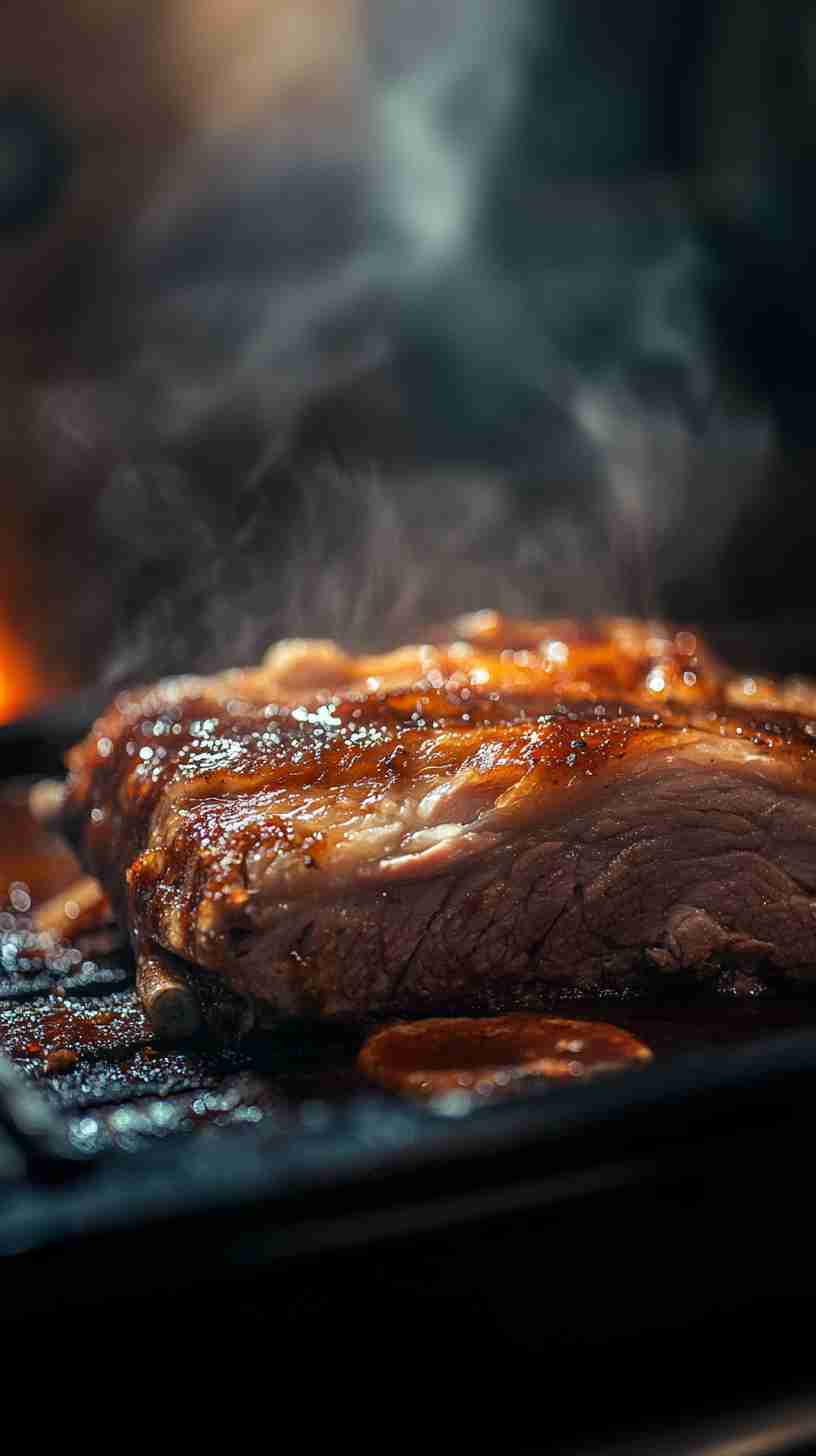 Melt-in-Your-Mouth BBQ Pork Roast in the Slow Cooker