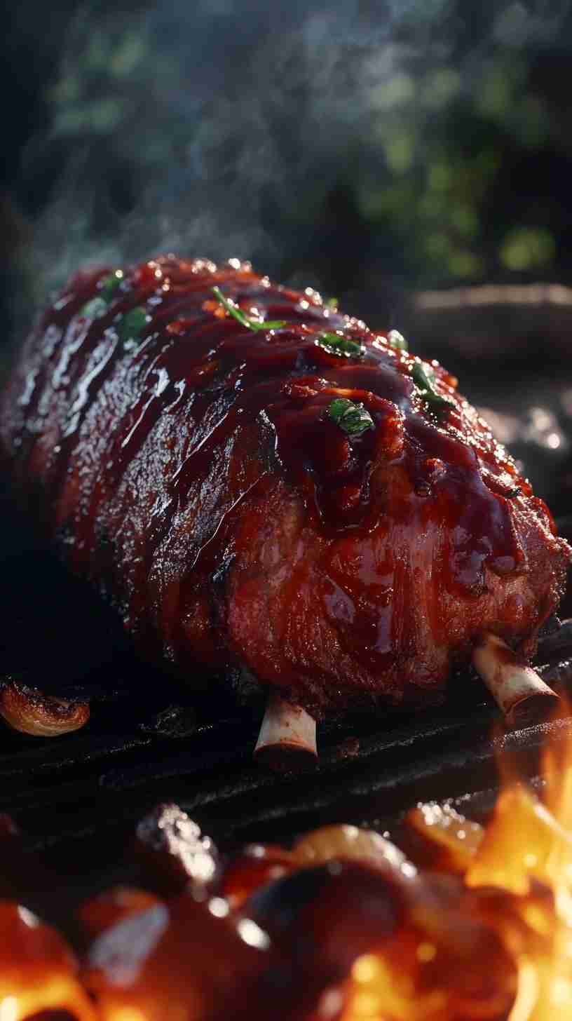 Melt-in-Your-Mouth BBQ Pork Roast in the Slow Cooker