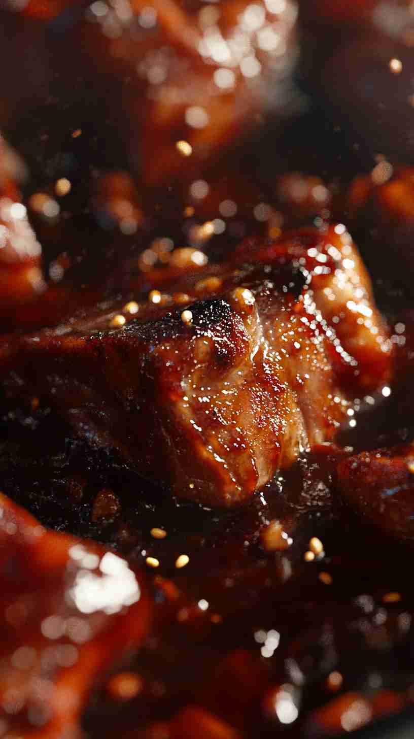 Melt-in-Your-Mouth BBQ Pork Roast in the Slow Cooker