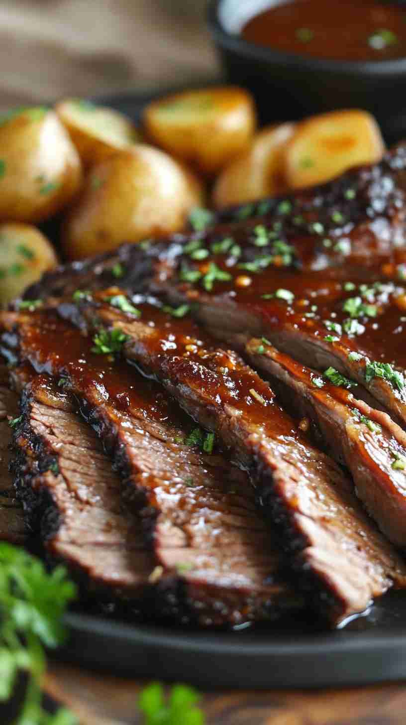 Mouthwatering Slow Cooked BBQ Brisket