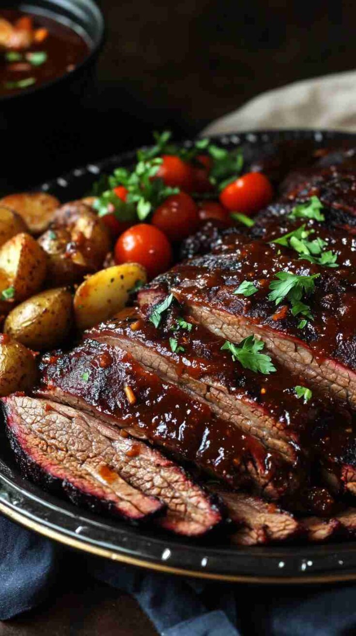 Mouthwatering Slow Cooked BBQ Brisket