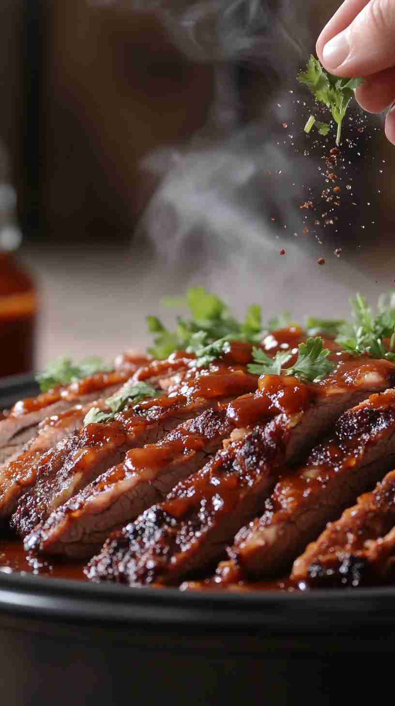 Mouthwatering Slow Cooked BBQ Brisket