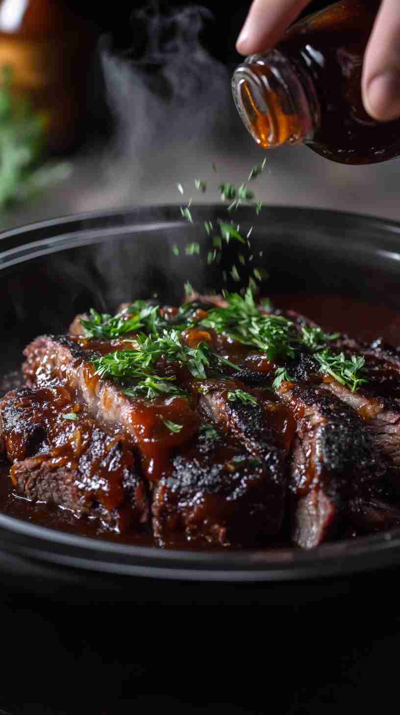 Mouthwatering Slow Cooked BBQ Brisket