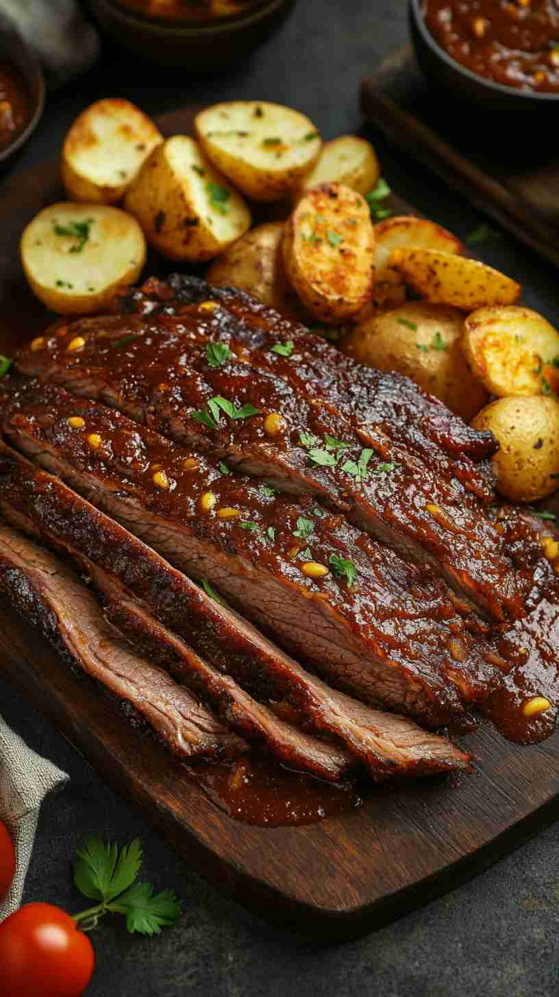 Mouthwatering Slow Cooked BBQ Brisket