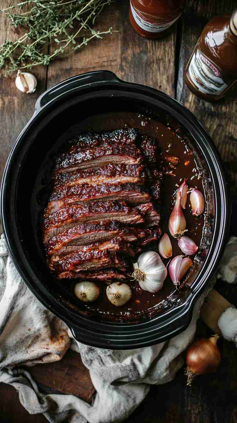 No-Fail Slow Cooker BBQ Brisket Recipe