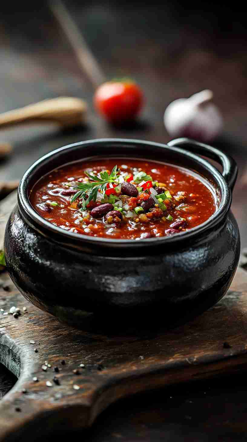 Rich & Flavorful Slow Cooker Chili