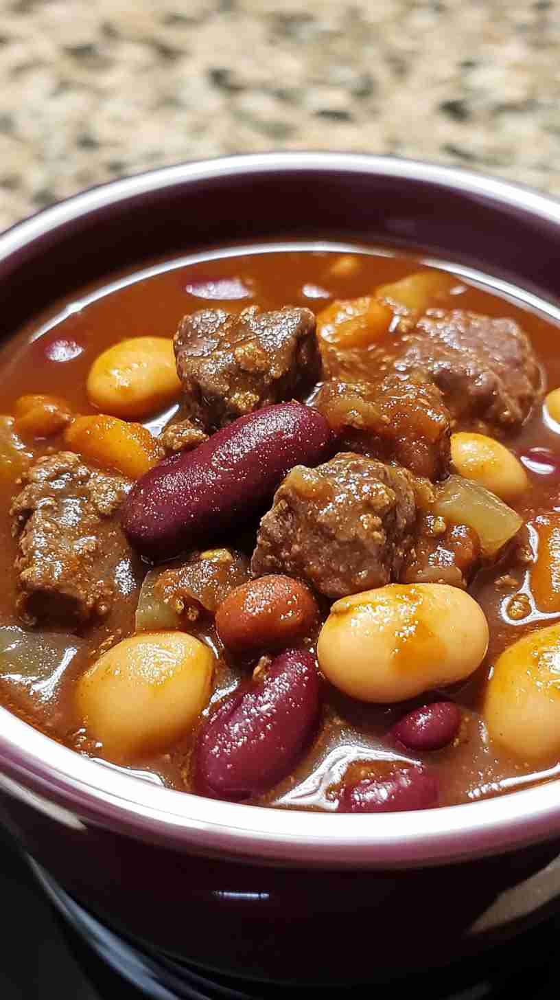 Rich & Flavorful Slow Cooker Chili