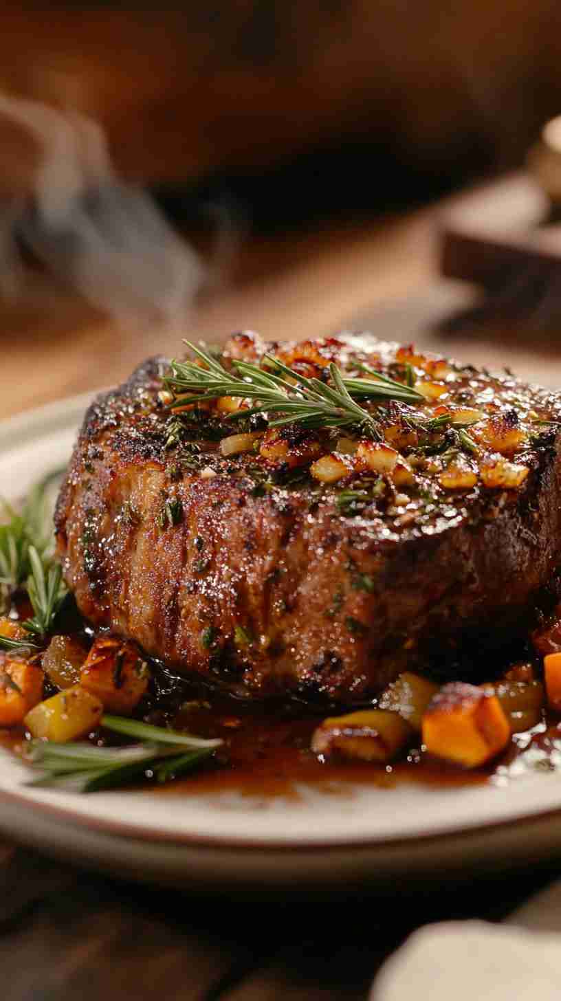 Savory Garlic Herb Crock Pot Roast