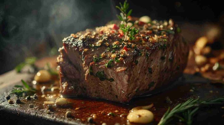 Savory Garlic Herb Crock Pot Roast