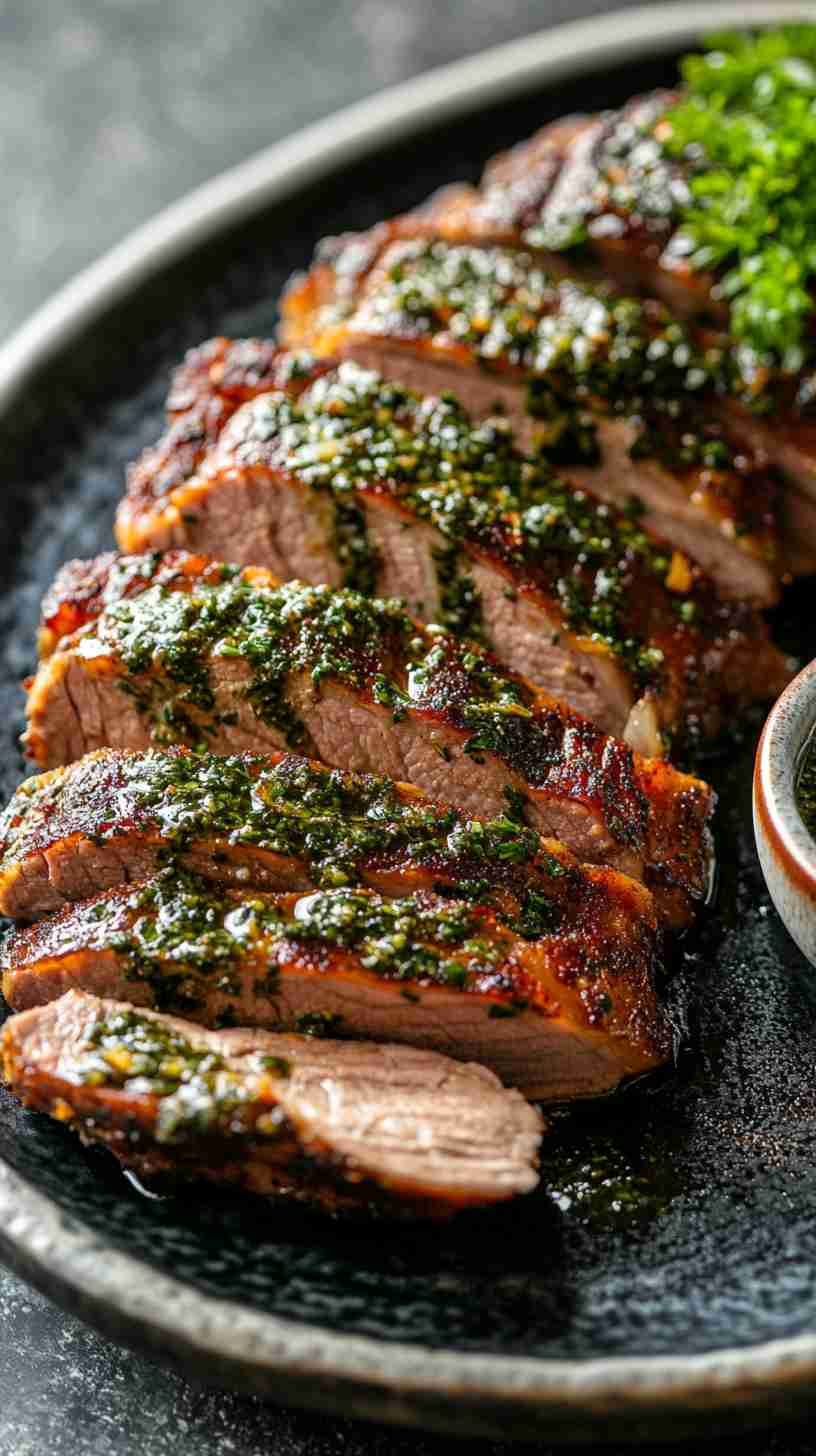 Simple Crock Pot Arm Roast with Roasted Garlic and Herbs