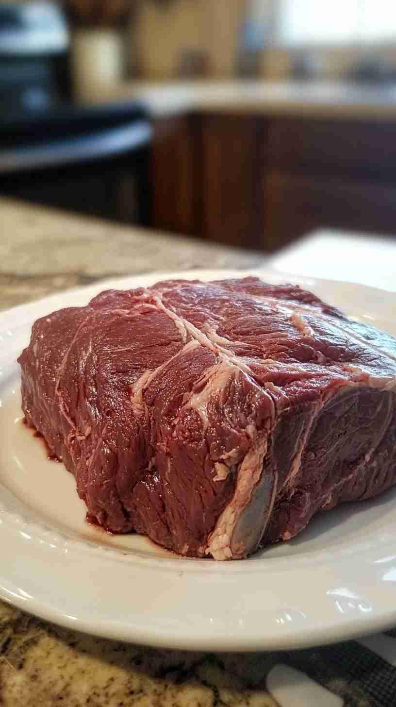 Simple Crock Pot Beef Arm Roast with Homemade Seasoning