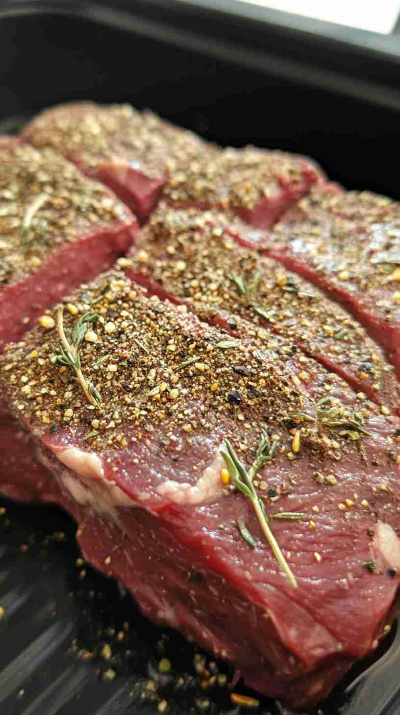 Simple Crock Pot Beef Arm Roast with Homemade Seasoning