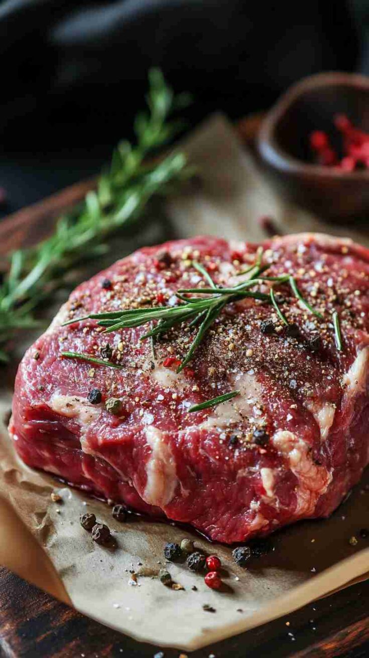 Simple Crock Pot Beef Arm Roast with Homemade Seasoning