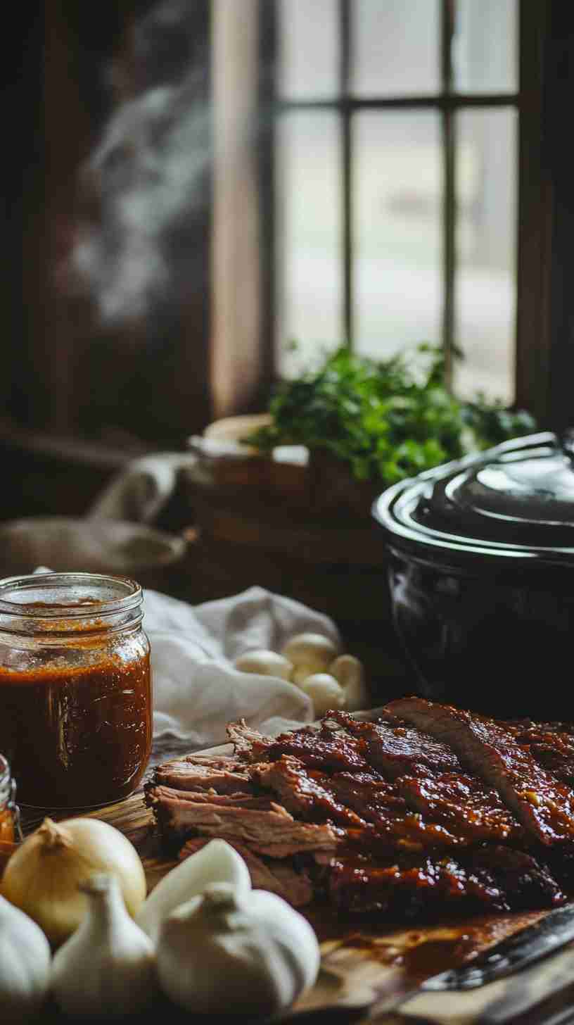 Simple & Delicious Slow Cooker BBQ Brisket