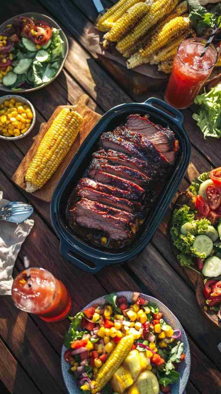 Simple & Delicious Slow Cooker BBQ Brisket