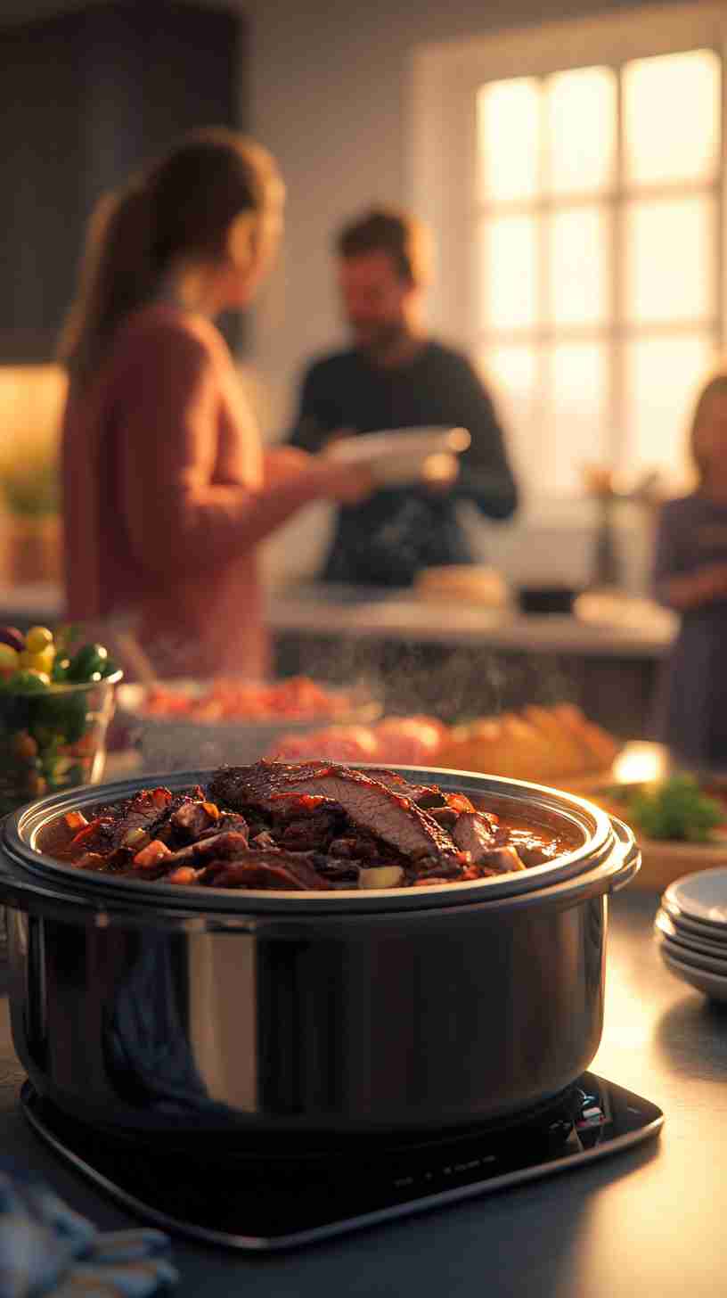 Simple & Delicious Slow Cooker BBQ Brisket