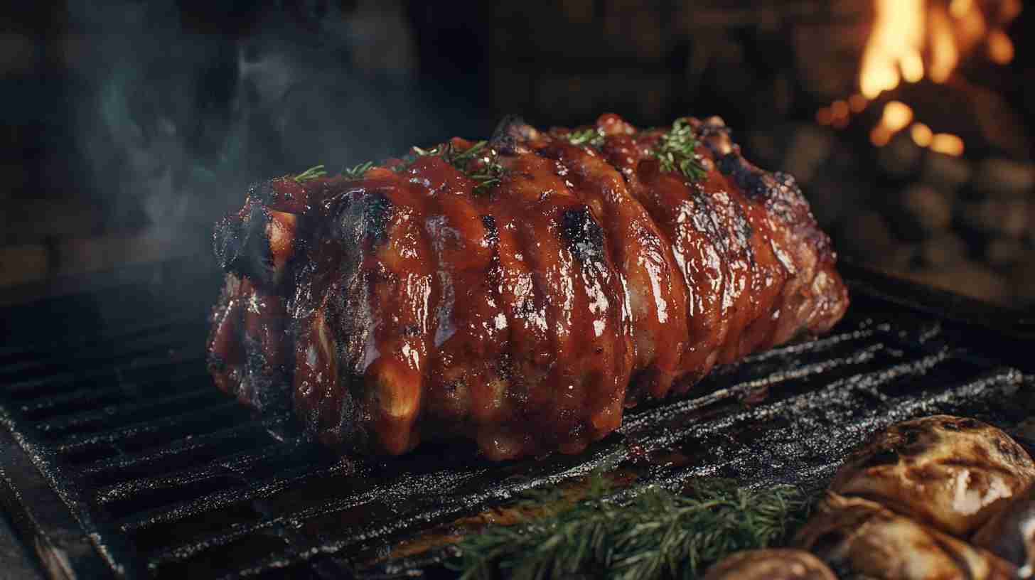 Slow Cooked BBQ Pork Roast with a Smoky Twist