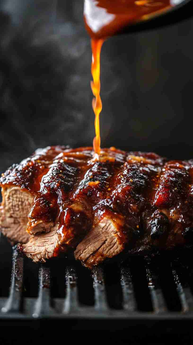 Slow Cooked BBQ Pork Roast with a Smoky Twist