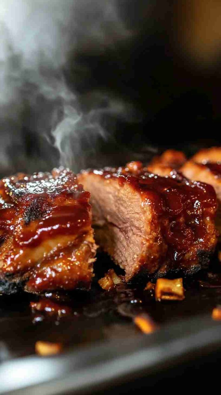 Slow Cooked BBQ Pork Roast with a Smoky Twist