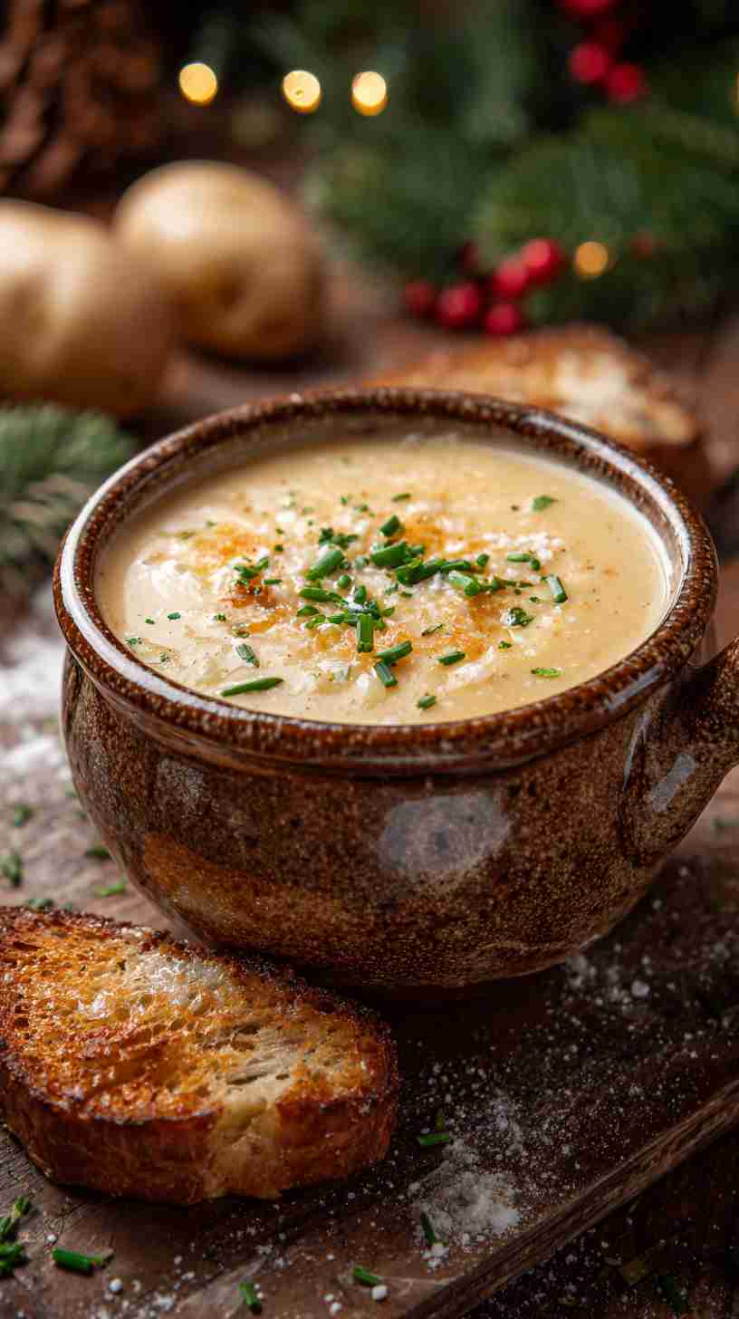 Slow-Cooked Crockpot Loaded Potato Soup