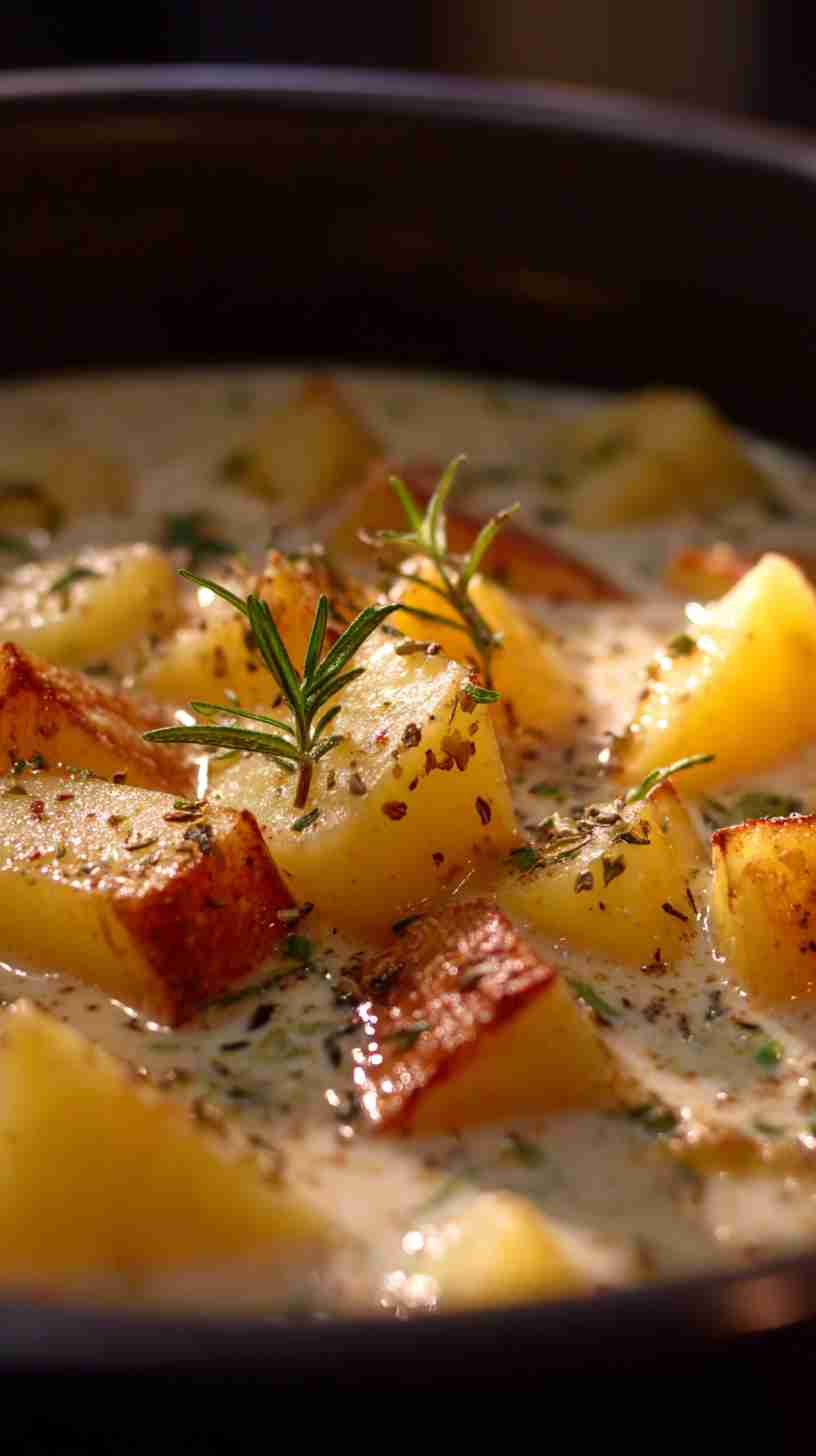 Slow-Cooked Crockpot Loaded Potato Soup