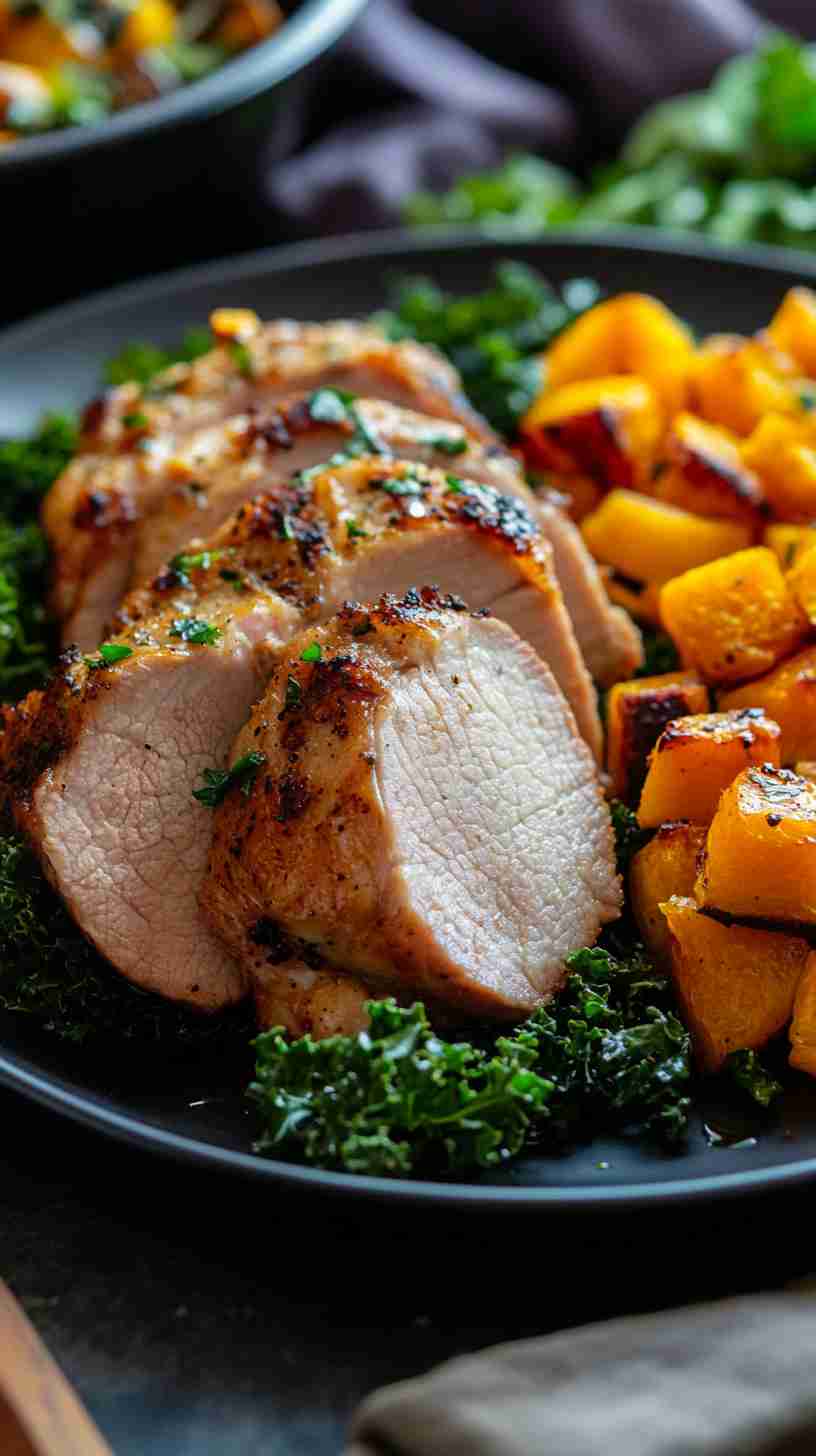 Slow Cooker Apple Cider Pork Tenderloin