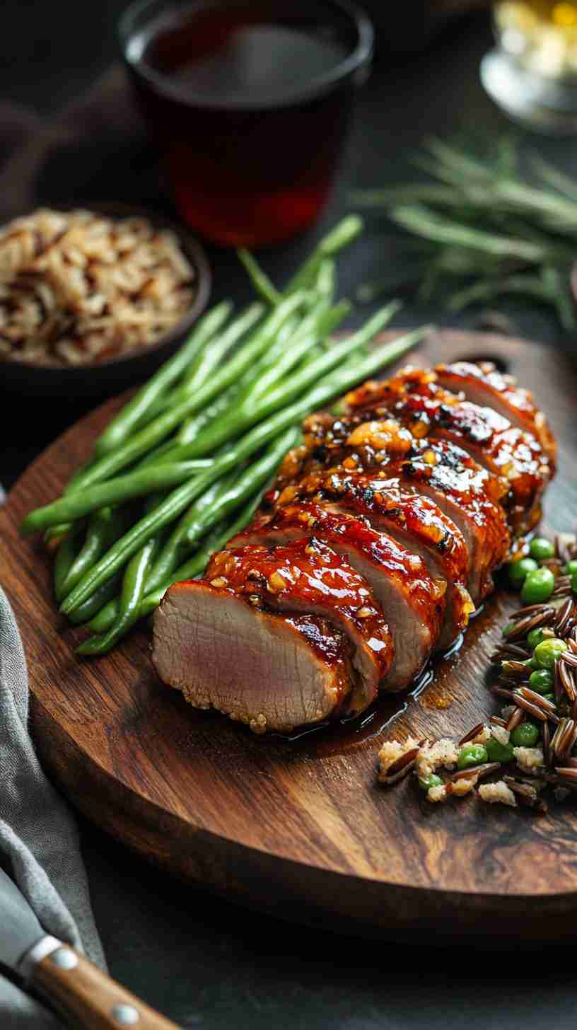 Slow Cooker Apple Cider Pork Tenderloin