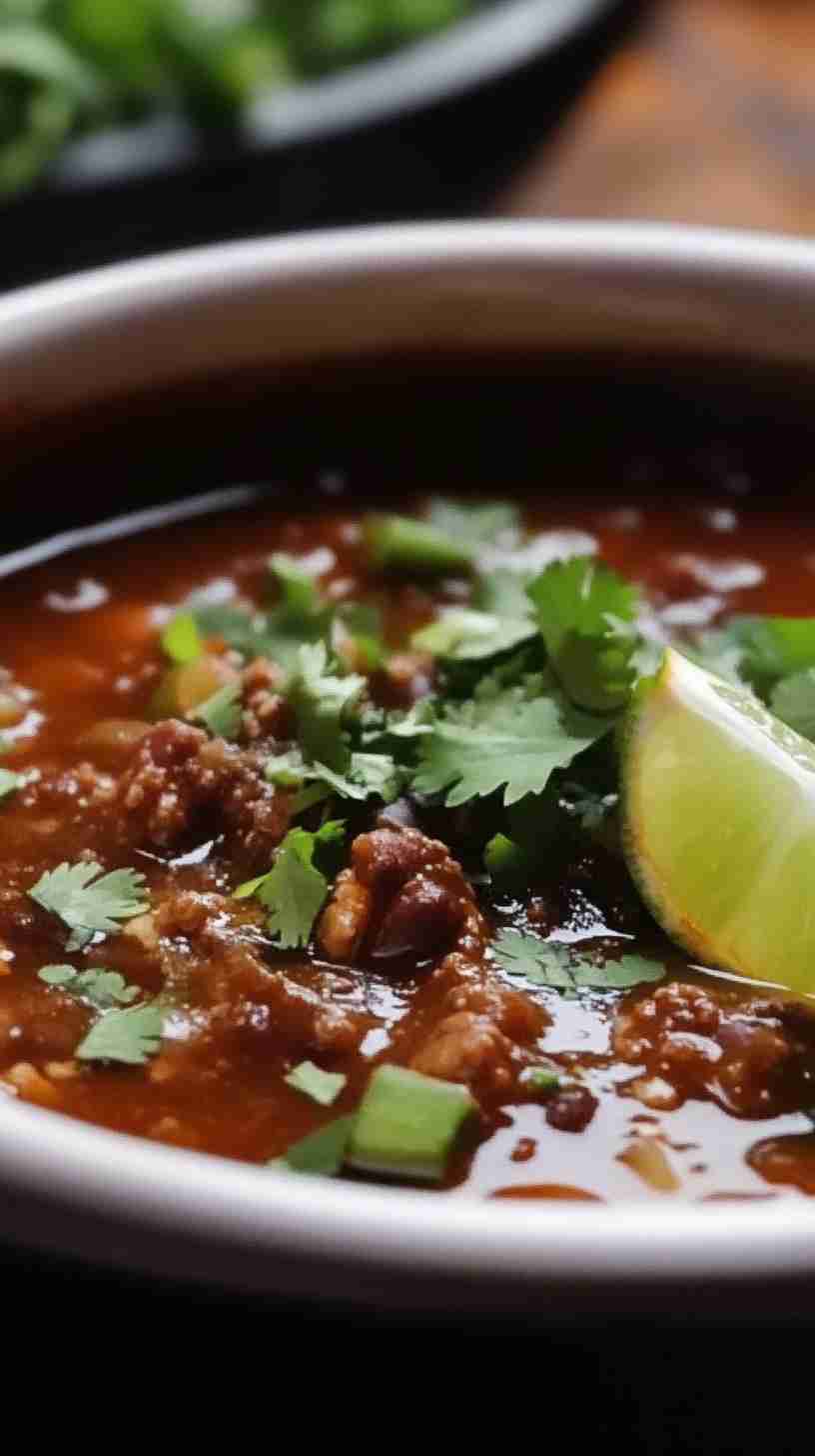 Slow Cooker Chili with a Secret Ingredient
