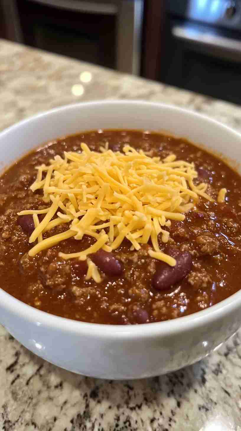 Slow Cooker Chili with a Secret Ingredient