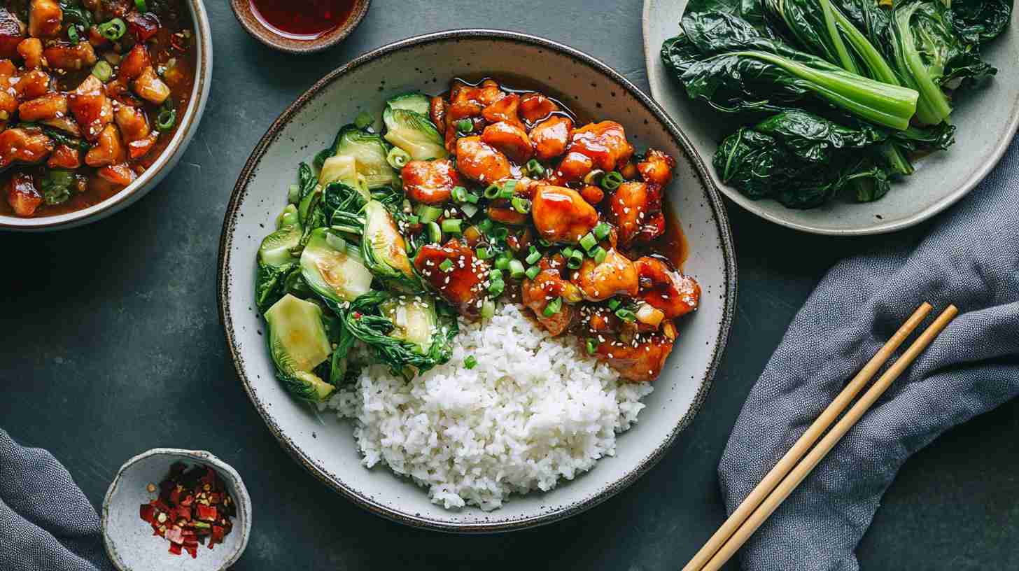 Slow Cooker Chinese Honey Garlic Chicken