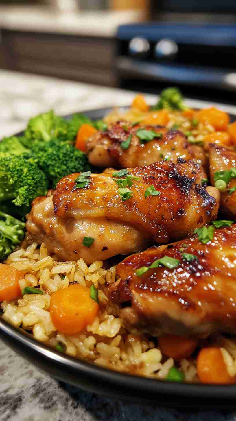 Slow Cooker Chinese Honey Garlic Chicken