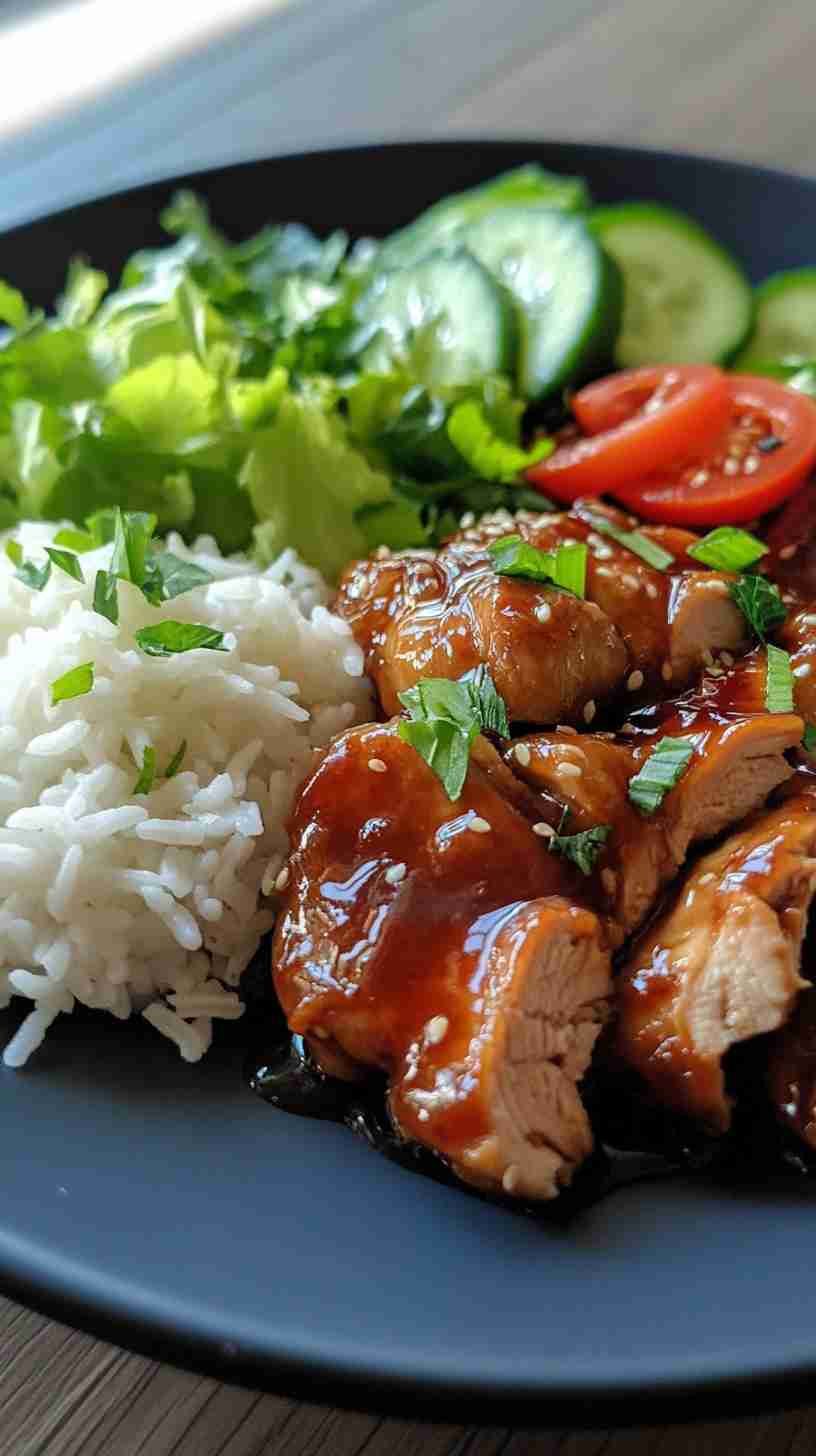 Slow Cooker Chinese Honey Garlic Chicken