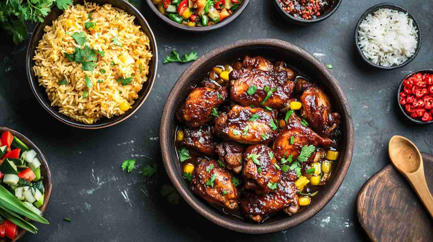 Slow Cooker Filipino Adobo Chicken