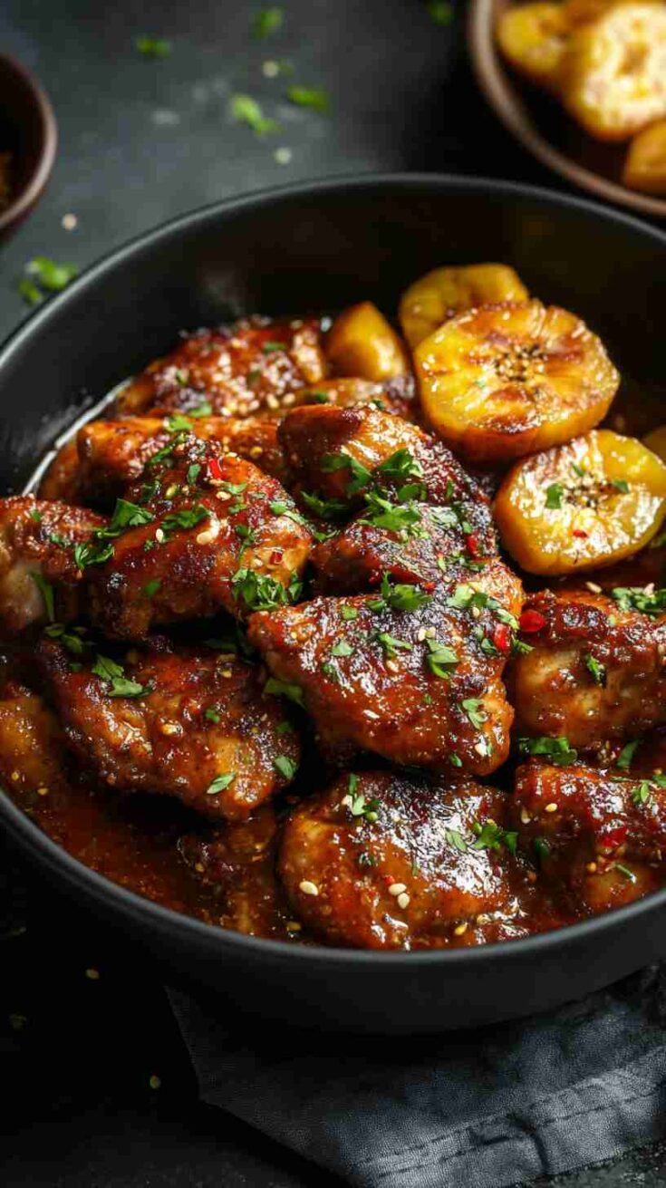 Slow Cooker Filipino Adobo Chicken