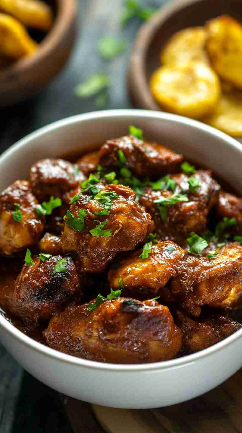 Slow Cooker Filipino Adobo Chicken